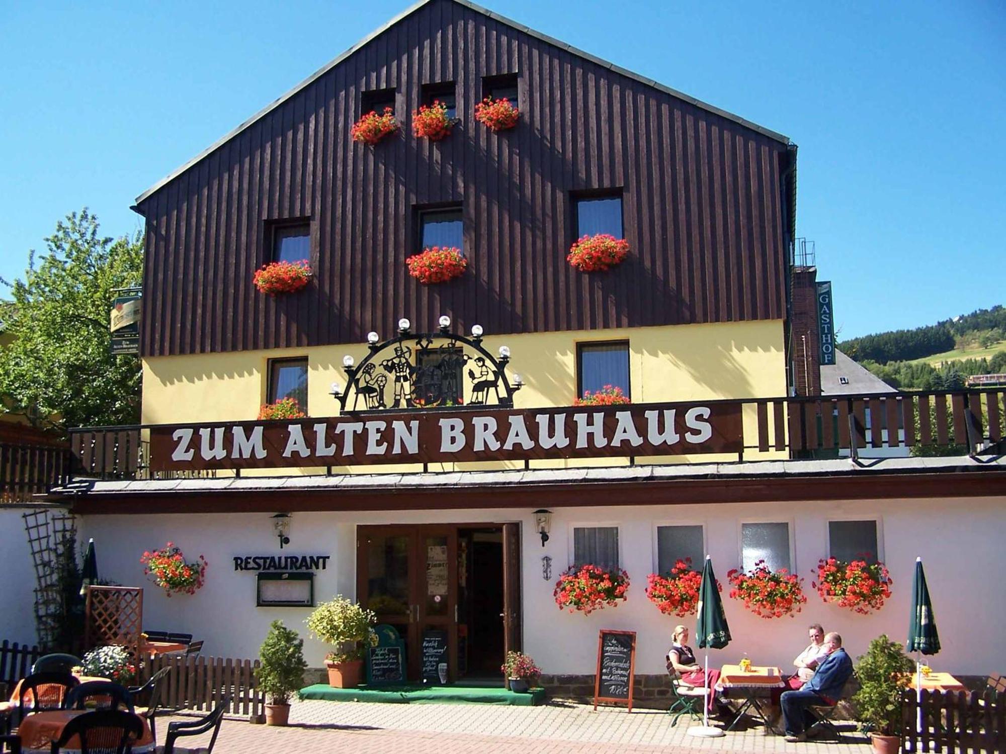 Hotel Zum Alten Brauhaus Oberwiesenthal Exterior foto